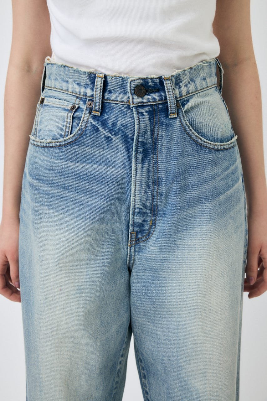 moussy｜HW DAMAGE LOOSE STRAIGHT | Rakuten Fashion(楽天